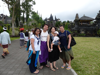 Travel diary of bali,singapore and saba